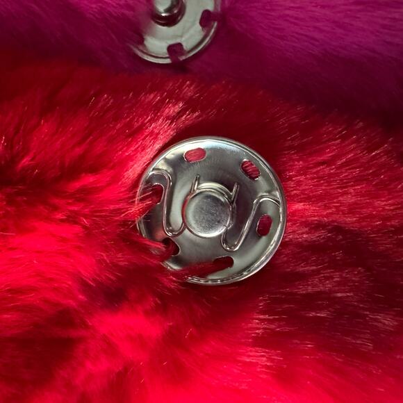 If By sea Jacket Anthropologie Jacket Faux Fun Colorblock Red Pink Small Boho - Picture 10 of 11